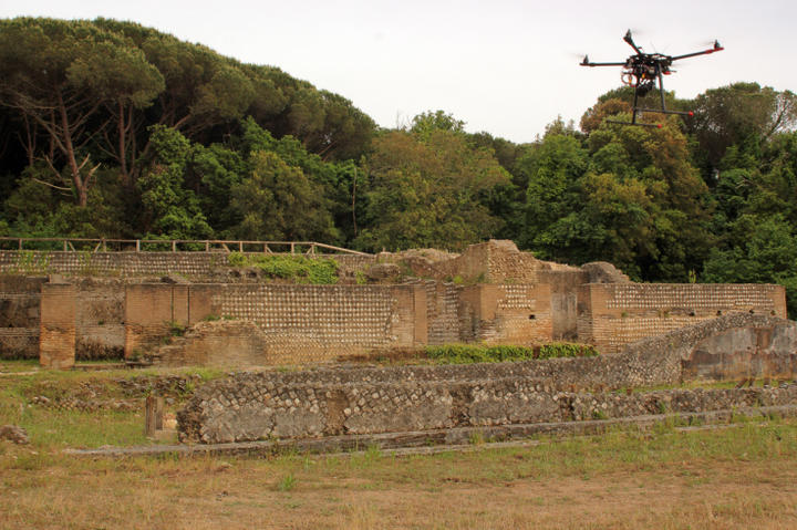 3. Domitian Villa UAV surveying